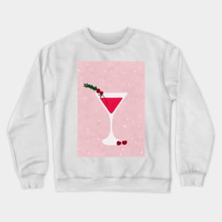 Winter Martini Crewneck Sweatshirt